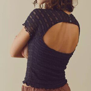 Free People -Addie Top /Color Black / Size M